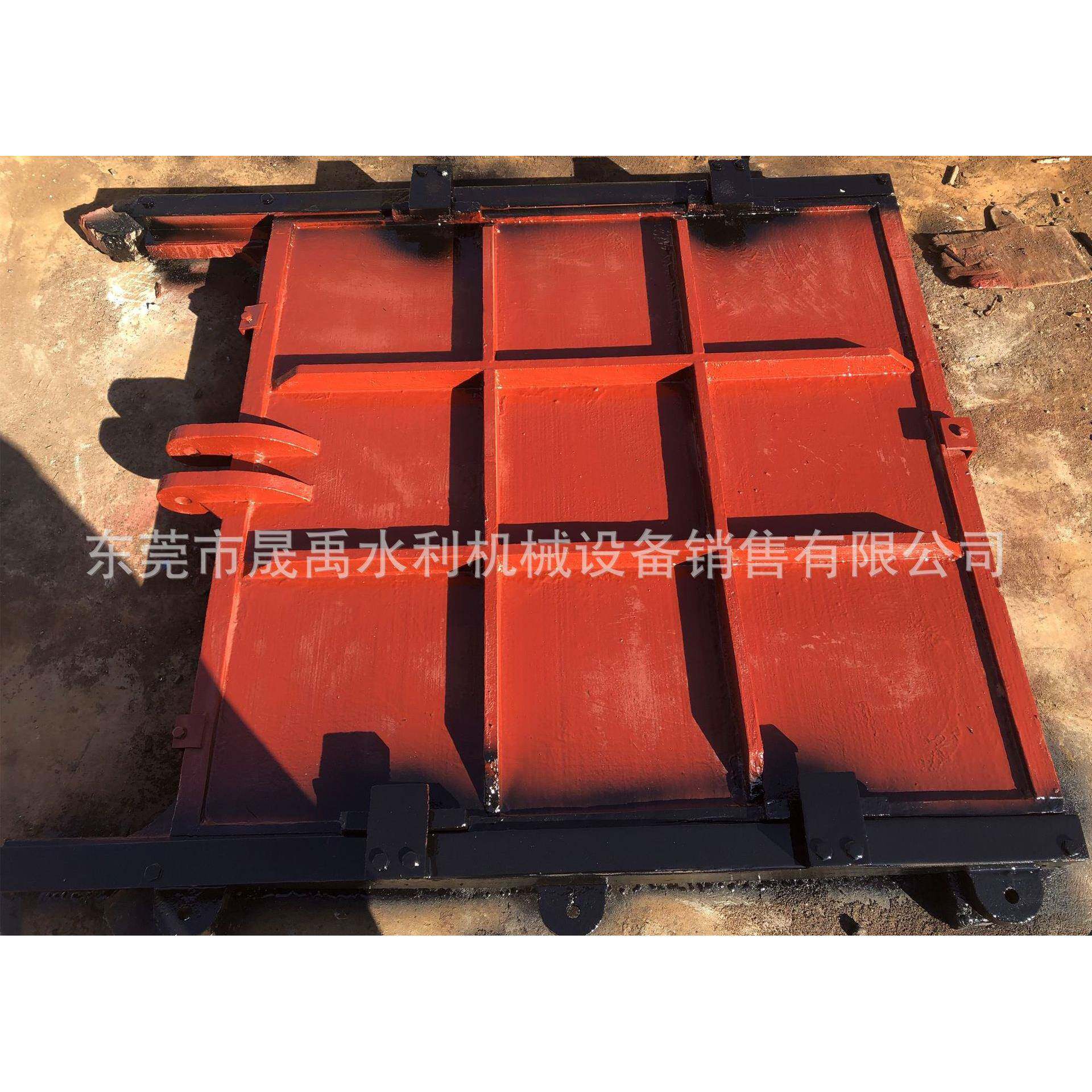 平板高筋F方形镶铜铸铁闸门污水处理厂市政排水河道治理箱涵排水