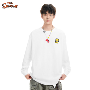 THE SIMPSONS辛普森一家2026年新款T恤宽松长袖男女款休闲时尚T恤