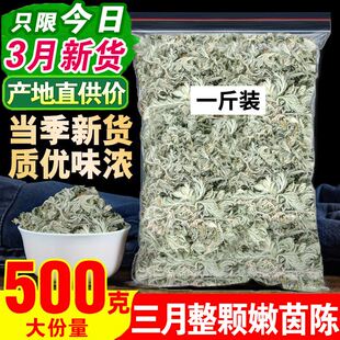 茵陈500g茵陈蒿三月绵茵陈白蒿草药新鲜非中药材不野生不泡水茶酒