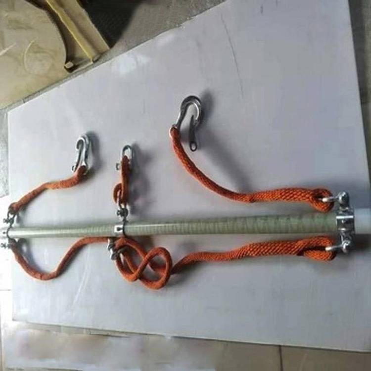 斗臂车用绝缘导线吊杆电力三相导线提线器10KV带电作业三角吊架