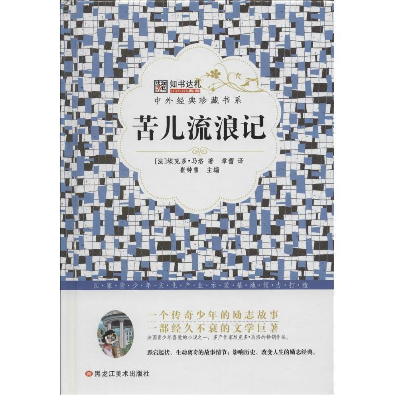 【正版书】 苦儿流浪记 崔钟雷 编 黑龙江美术出版社