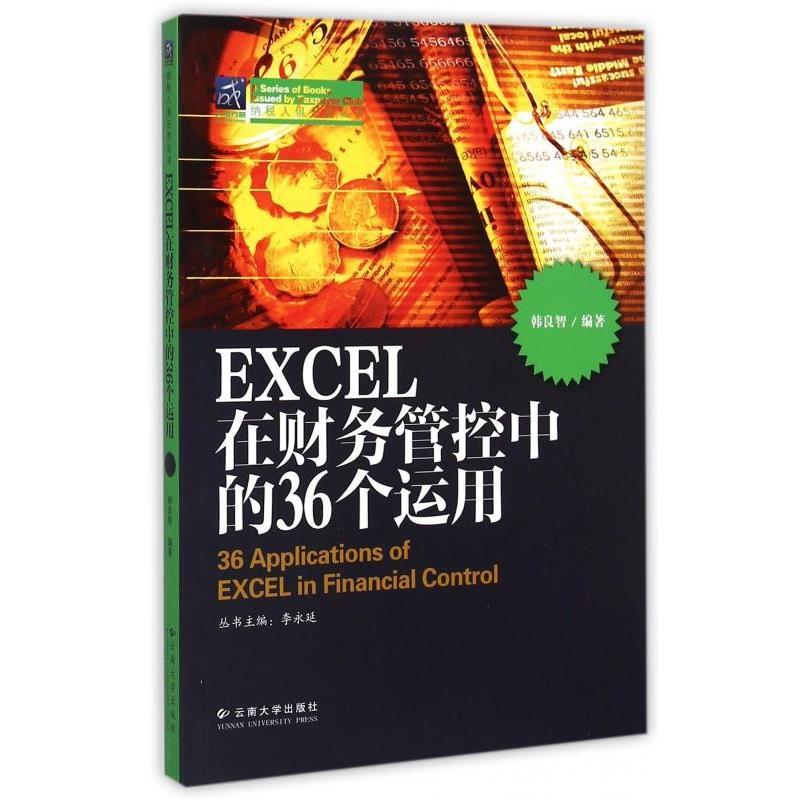 【正版书】 EXCEL在财务管控中的36个运用 韩良智 著,李永廷 编 云南大学出版社