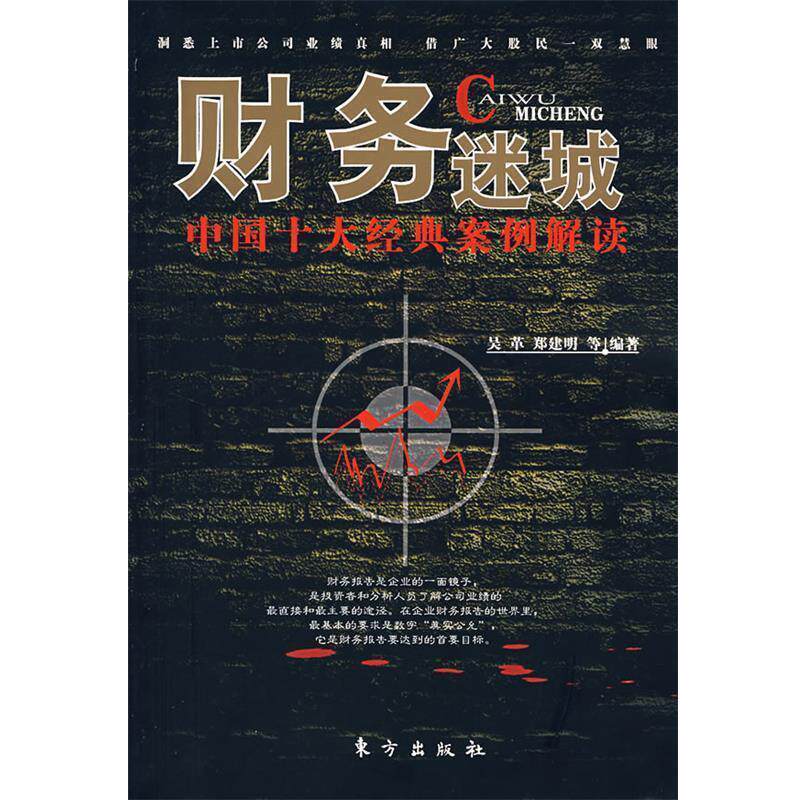 【正版书】 财务迷城—中国十大经典案例解读 吴革,郑建明 等编著 东方出版社