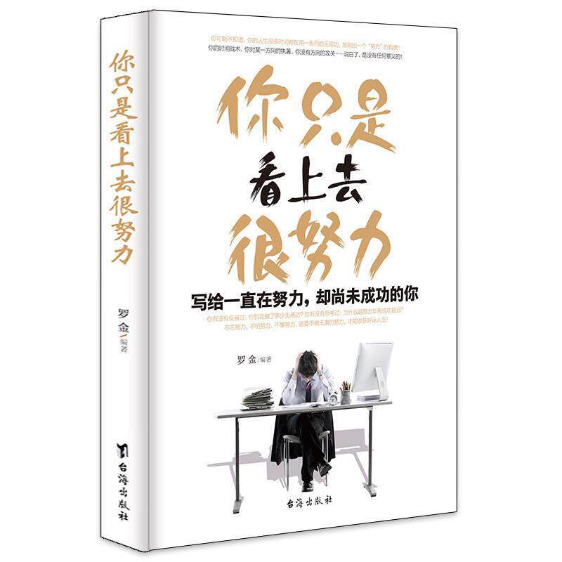 【正版书】 你只是看上去很努力 罗金 台海出版社