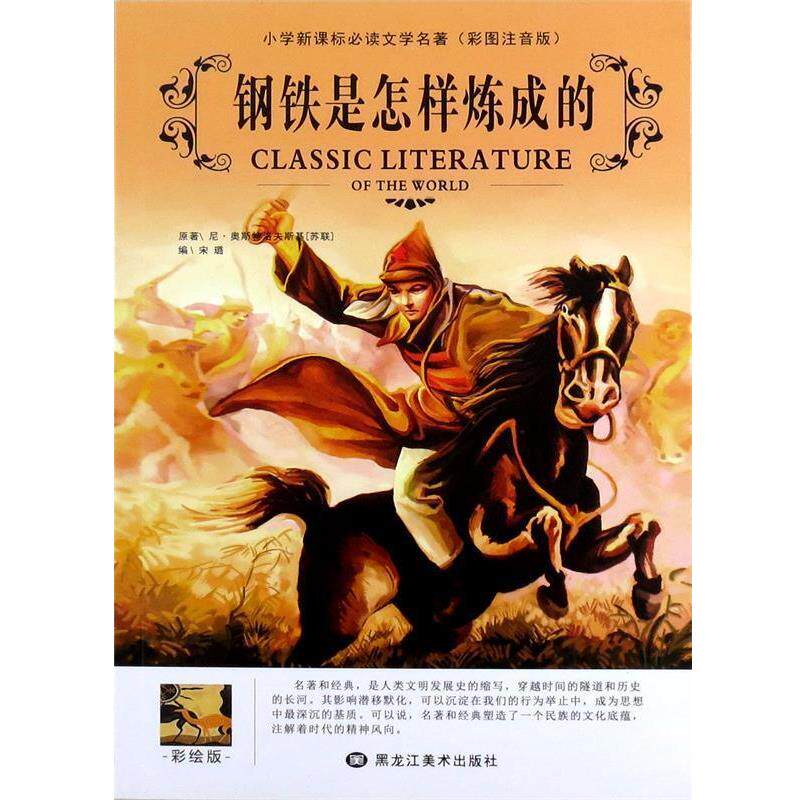 【正版书】 钢铁是怎样炼成的 黑龙江美术出版社