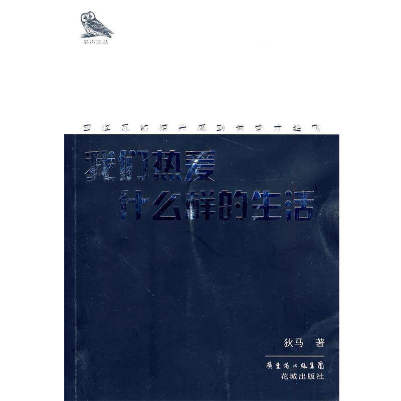 【正版书】 我们热爱什么样的生活 狄马 花城出版社