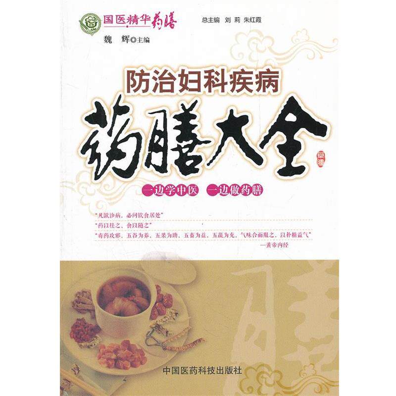 【正版书】 防治妇科疾病药膳大全 魏辉 主编 中国医药科技出版社