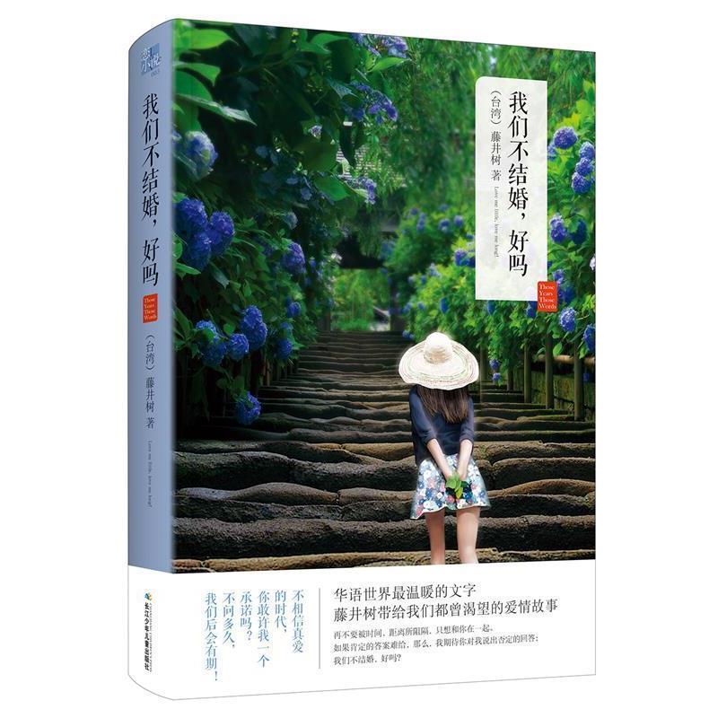 【正版书】 藤井树真情三部曲 我们不结婚,好吗 藤井树 长江少年儿童出版社