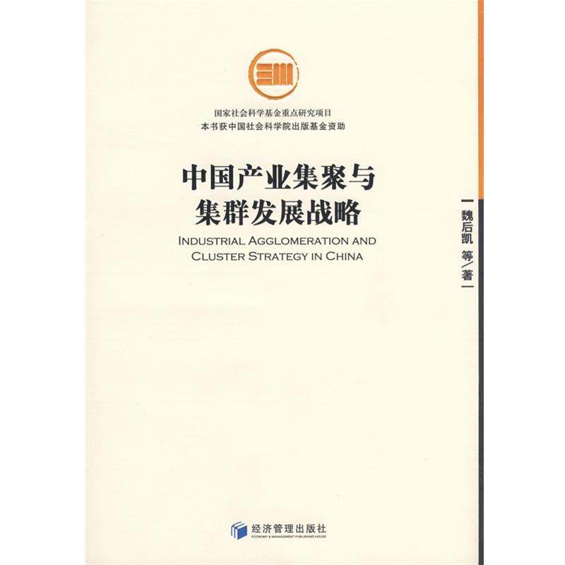 【正版书】 中国产业集聚与集群发展战略 魏后凯 等著 经济管理出版社