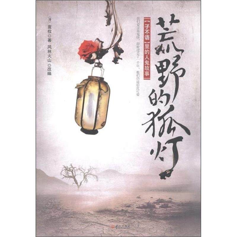 【正版书】 荒野的孤灯-子不语里的人鬼故事 (清)袁枚 武汉出版社