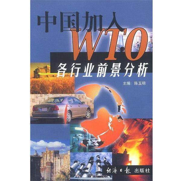 【正版书】 中国加入WTO各行业前景分析 陈玉明 主编,杨娟 等撰搞 经济日报出版社