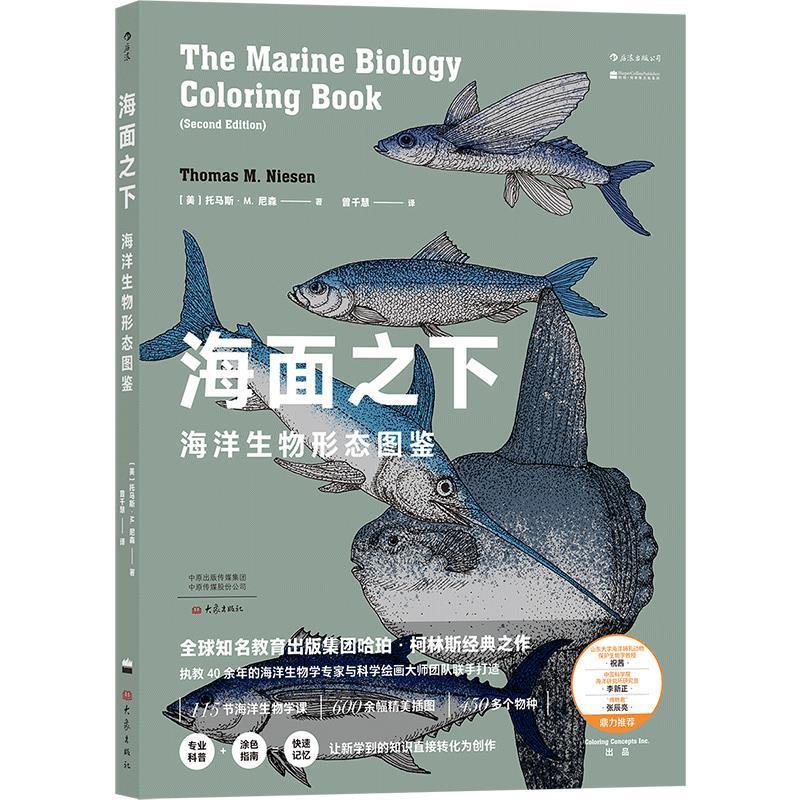 【正版书】 海面之下：海洋生物形态图鉴 [美]托马斯·M.尼森 大象出版社