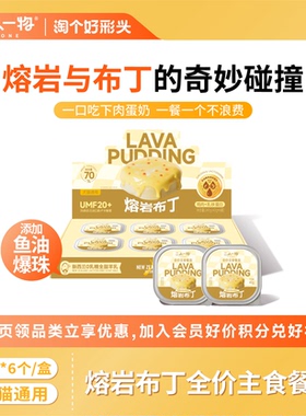 ERONE二人一物猫咪主食餐盒 鸡肉乳铁蛋白熔岩布丁猫湿粮猫零食