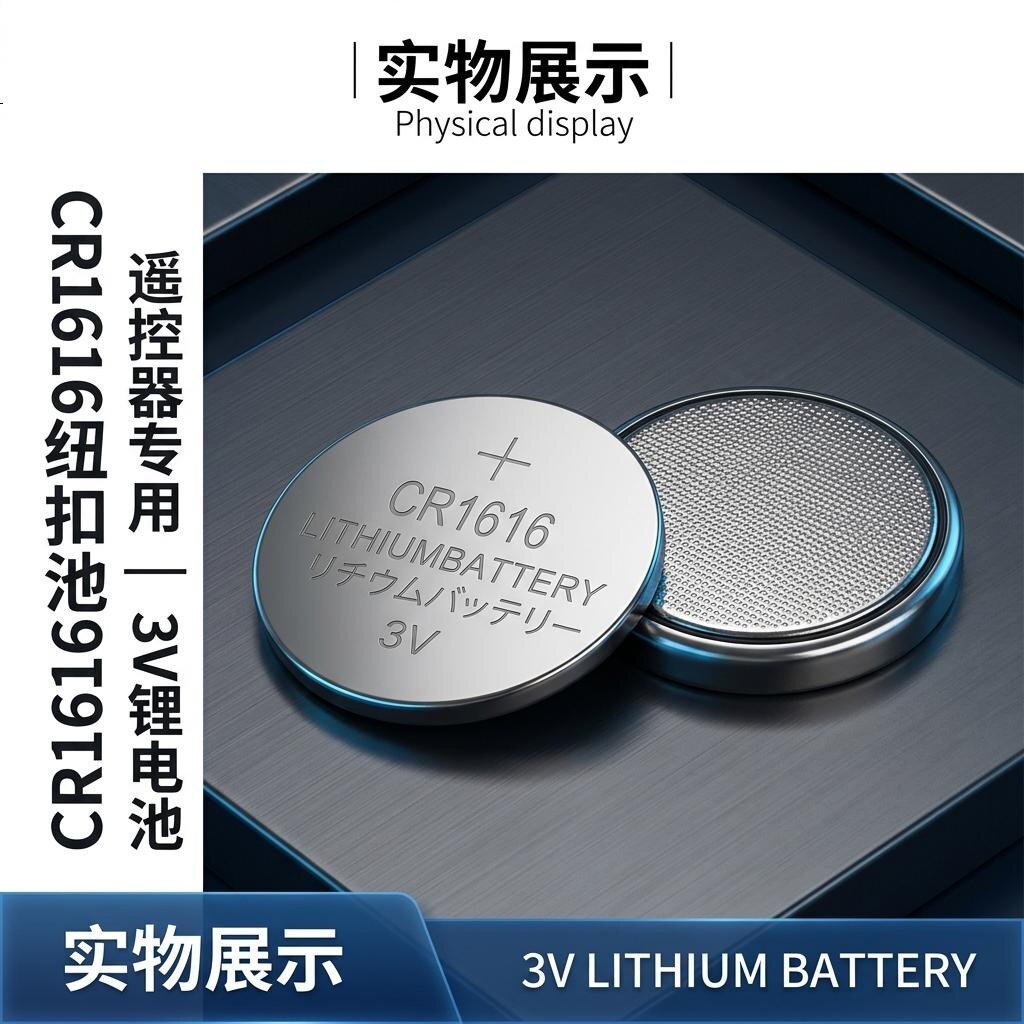CR1616/3V纽扣电池车钥匙遥控器