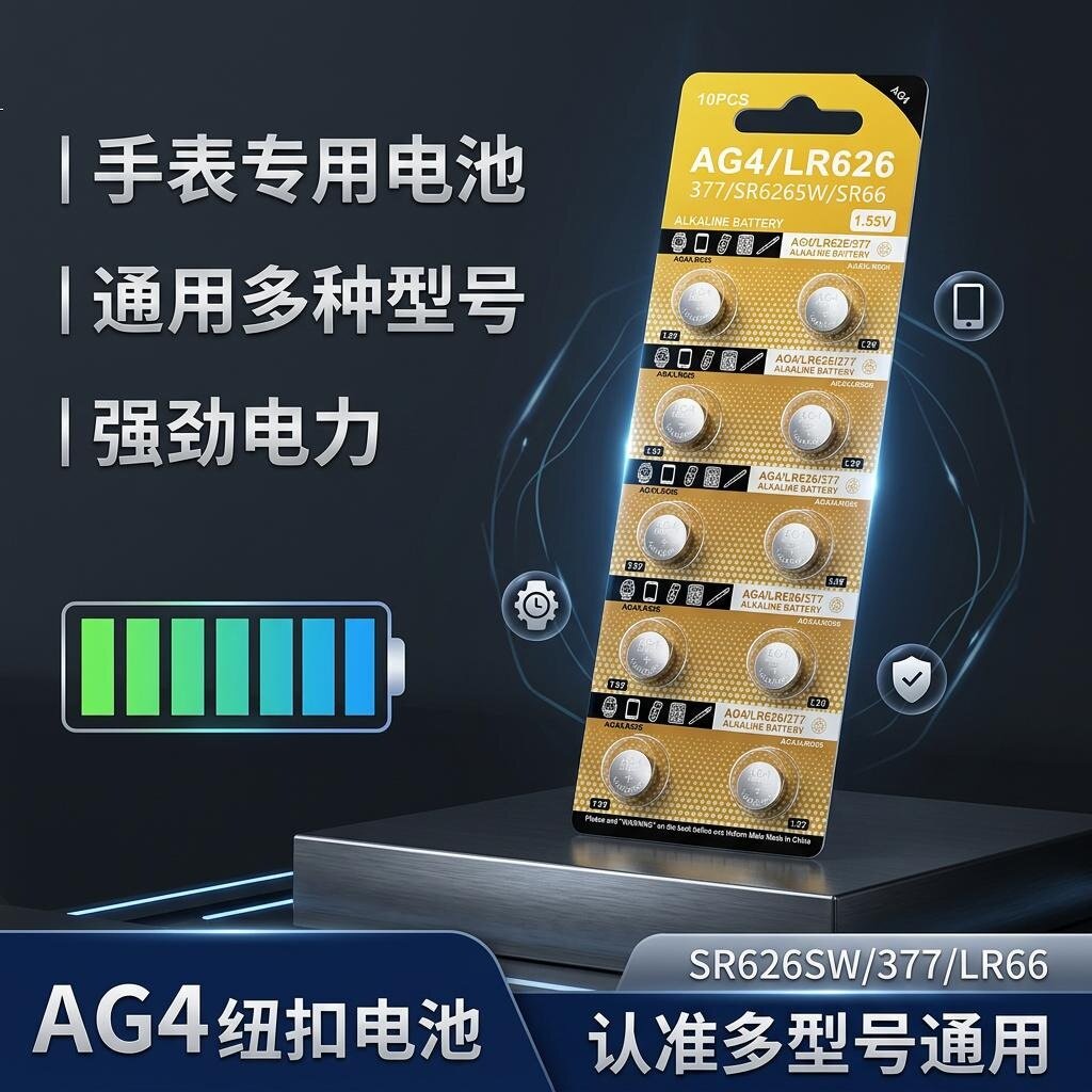 LR626/AG4/377A/S纽扣电池防漏