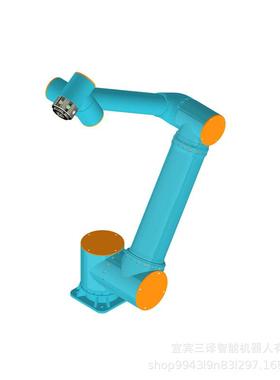 工业六轴轻型机械臂工作半径1200mm范围广协作型轻量化机器人手臂