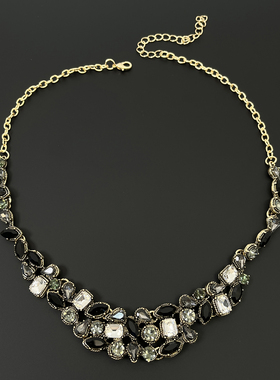 Vintage古着 Palace Feng Shui Diamond Necklace项链