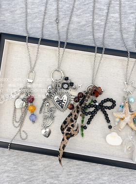 复古极繁风流苏多元素项链