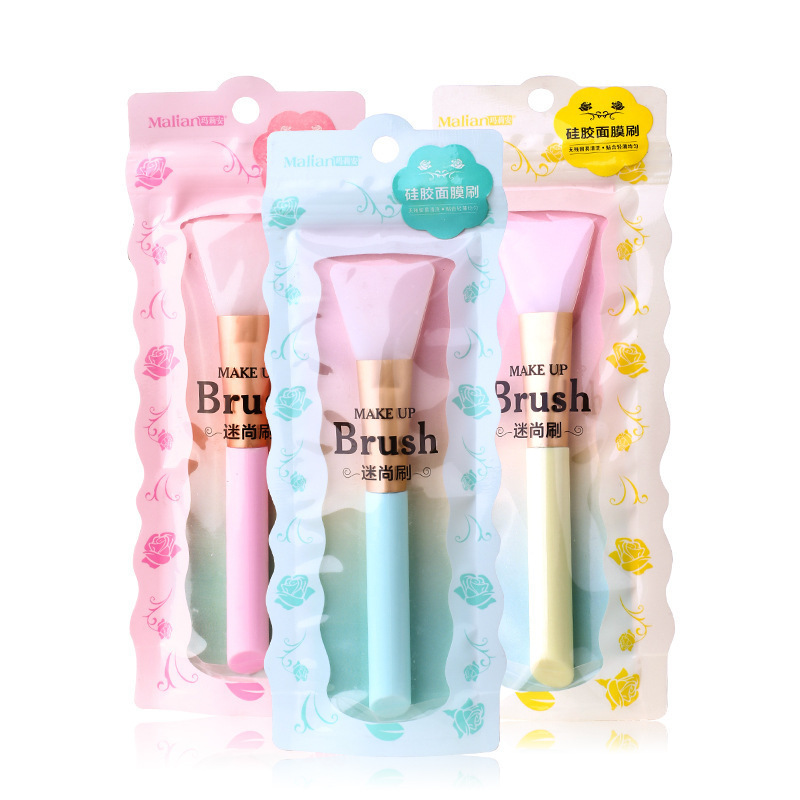 美妆日化厂单只装轻便硅胶刷面膜