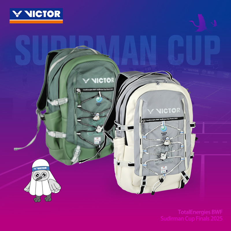 VICTOR威克多胜利苏迪曼系列羽球包多功能大容量双肩包BR5047SC25
