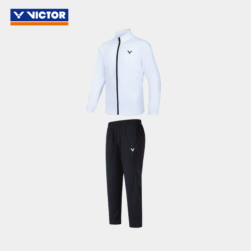 VICTOR/威克多羽毛球服 训练系列针织运动套装 JP-50609