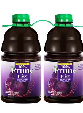 山姆代购FREQUENT美国进口西梅汁946ml*2瓶健康0脂添加100％果汁