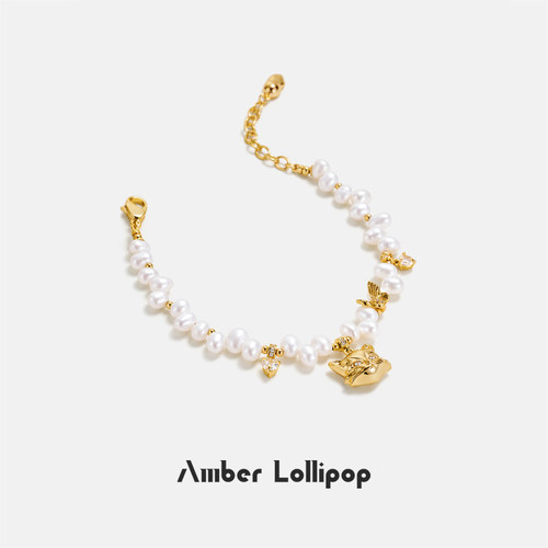 AmberLollipop珍珠手链