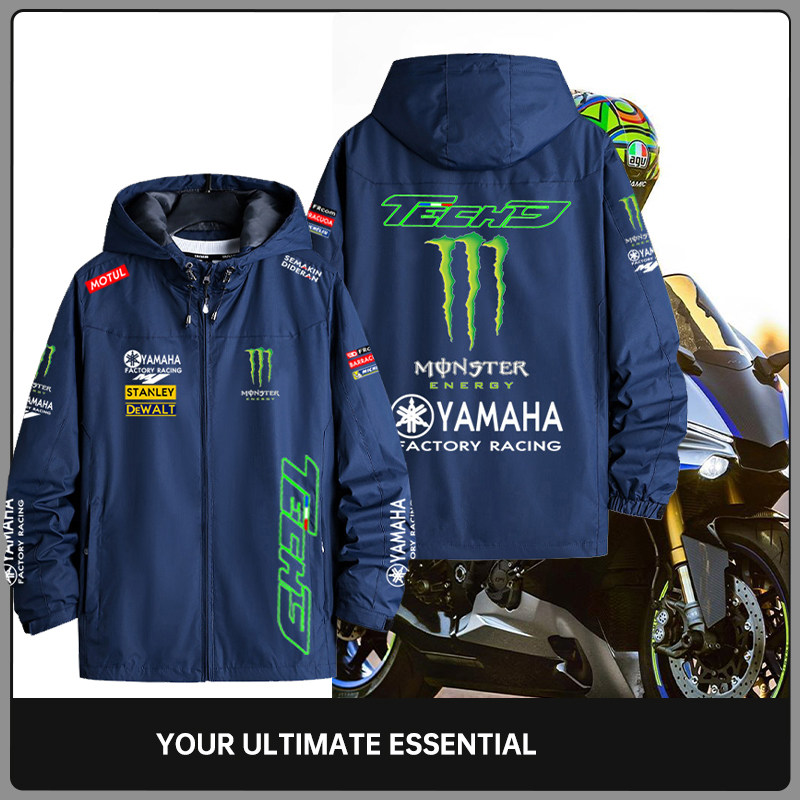 雅马哈冲锋衣摩托车爱好者YAMAHA男青少年2026年新款加厚户外夹克