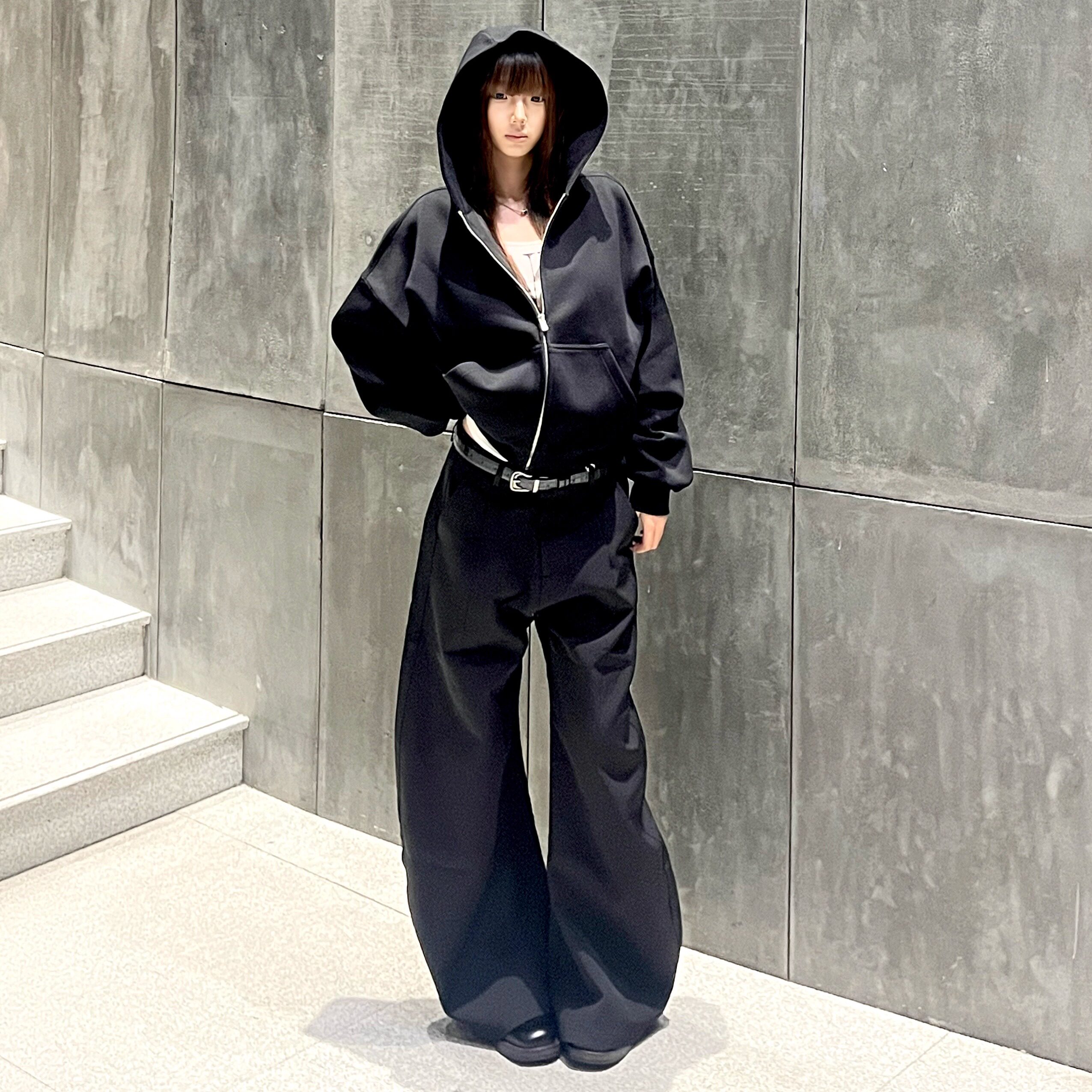 POISLITE小logo刺绣空气层卫衣