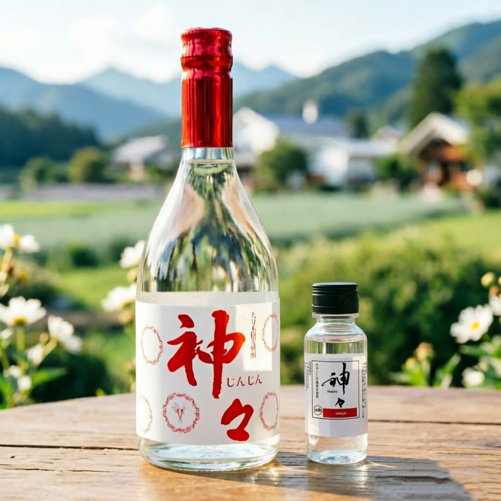 日本原装进口神神烧酒18度720ml