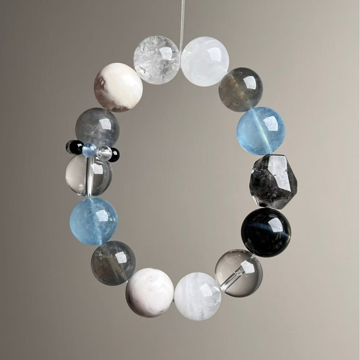 原创水晶多宝手串轻奢时尚高级感