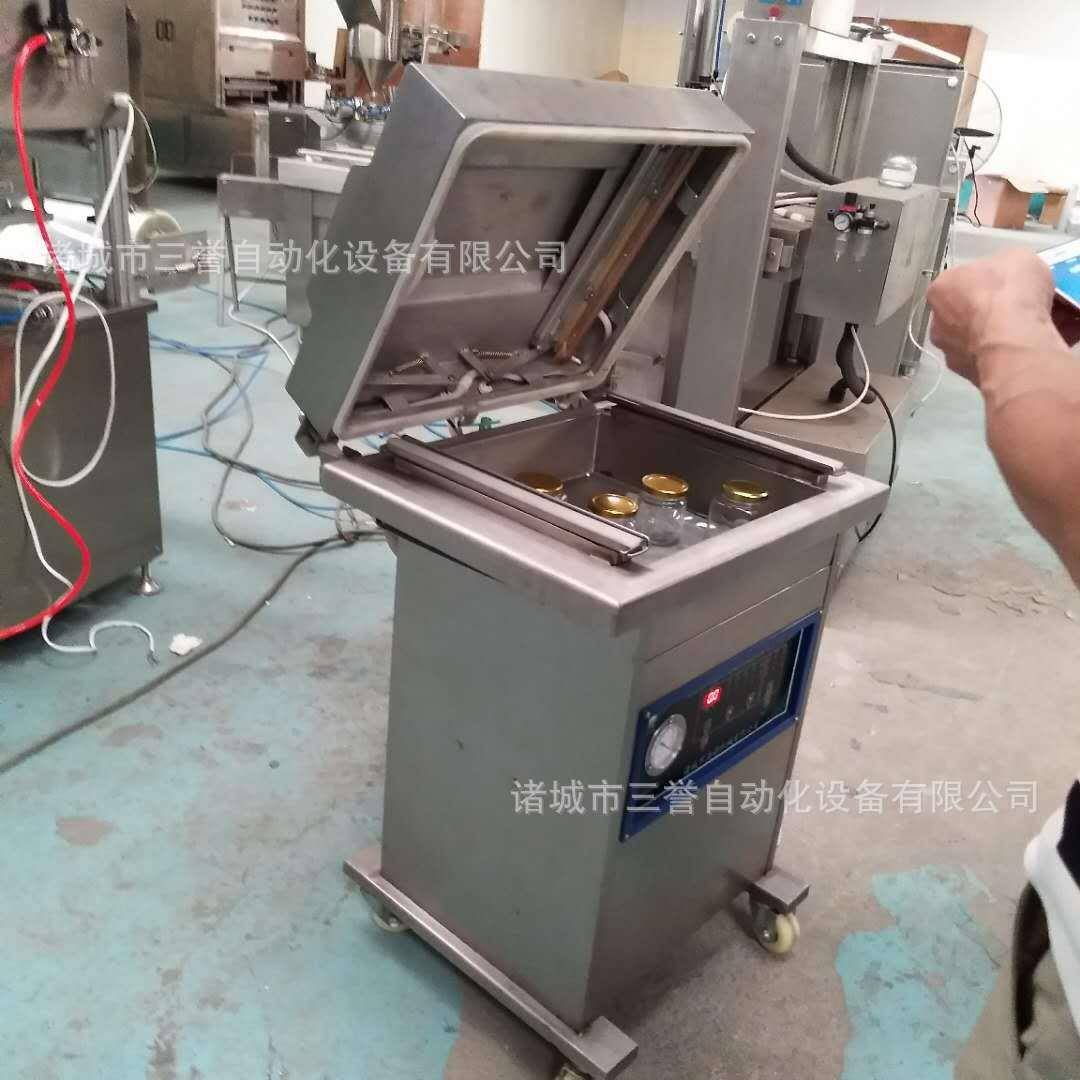 玻璃瓶食品真空旋盖机瓶装牛肉酱真空封口机