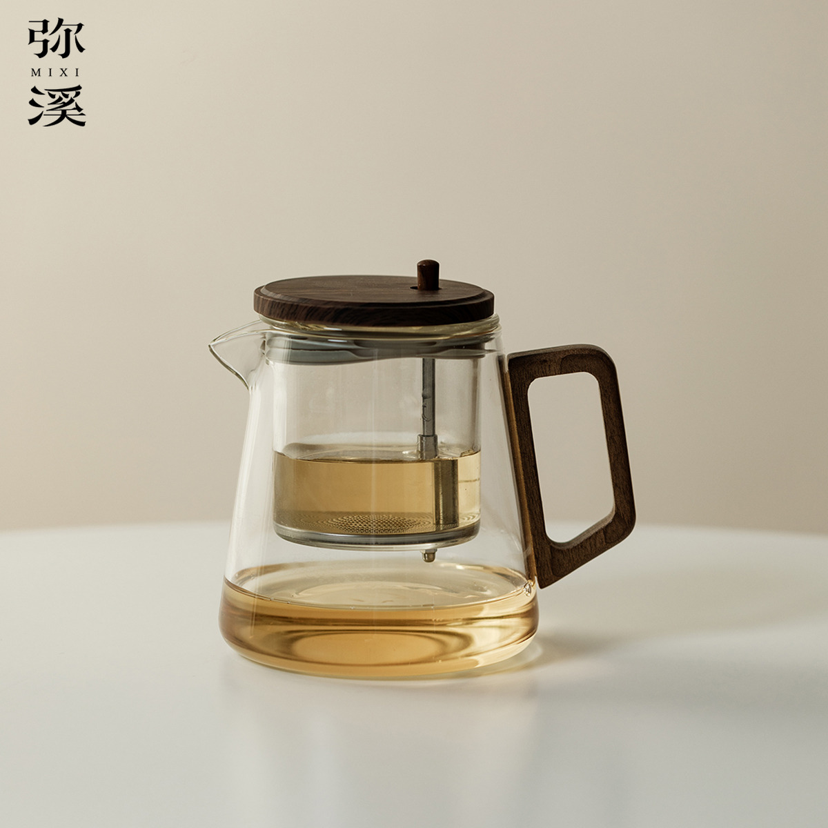 弥溪耐热玻璃飘逸杯泡茶壶家用茶水分离泡茶杯2025新款冲茶壶茶杯