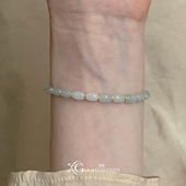 新中式 仿和田玉串珠手链夏日清冷感气质显白百搭气质叠戴手饰手串