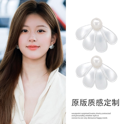 许我耀眼许妍赵露思同款花朵耳环