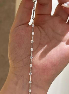 水滴气泡微镶钻手链轻奢百搭气质