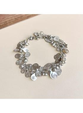 中古vintage水滴流苏手链高级感