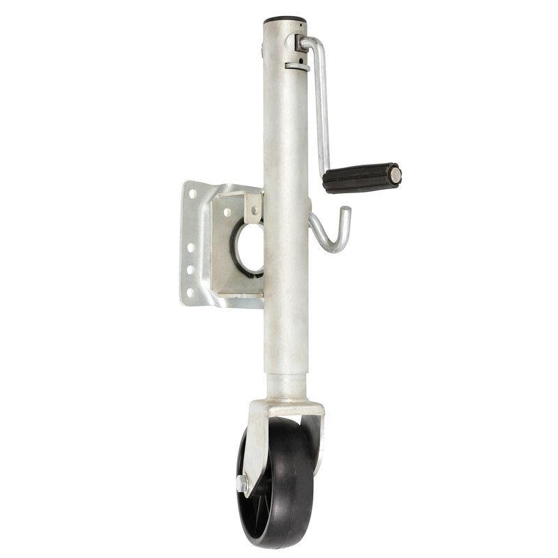 拖车导轮1000磅游艇拖挂房车千斤导向轮支架升降拖车配件厂家