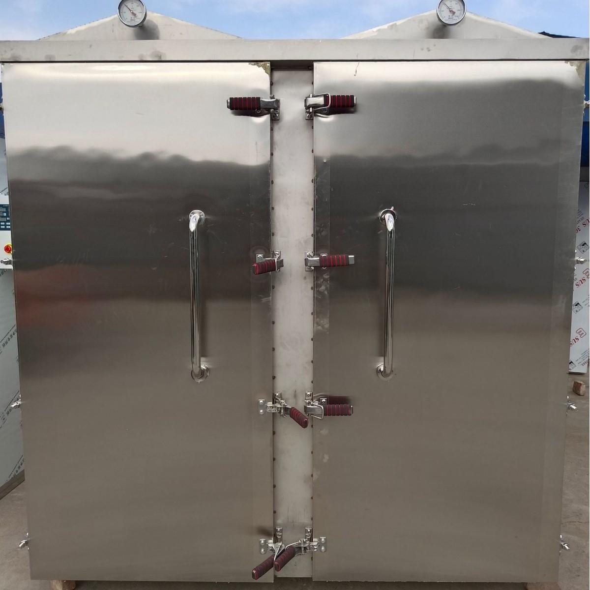 推车式不锈钢馒头蒸房单门36盘蒸汽蒸房聚氨酯全发泡蒸房