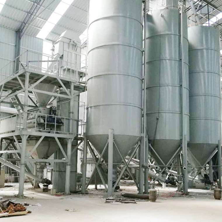 全套抗裂砂浆生产设备年产10万多轻质石膏砂浆生产线预拌砂浆设备