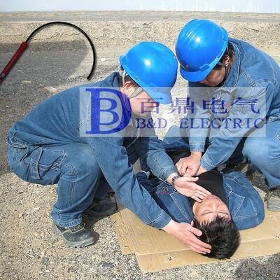 4S店防触电紧急救生钩JY-1500型10kv绝缘救援钩高压绝缘钩1.5米