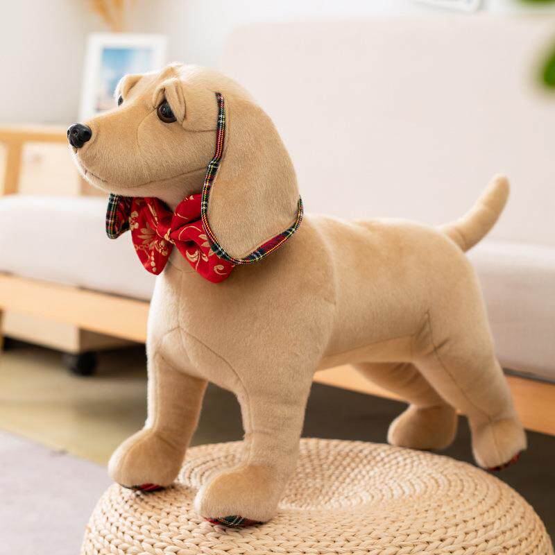 毛绒玩具仿真狗可爱沙皮狗公仔斗牛犬猎犬玩偶布娃娃个性创意摆件