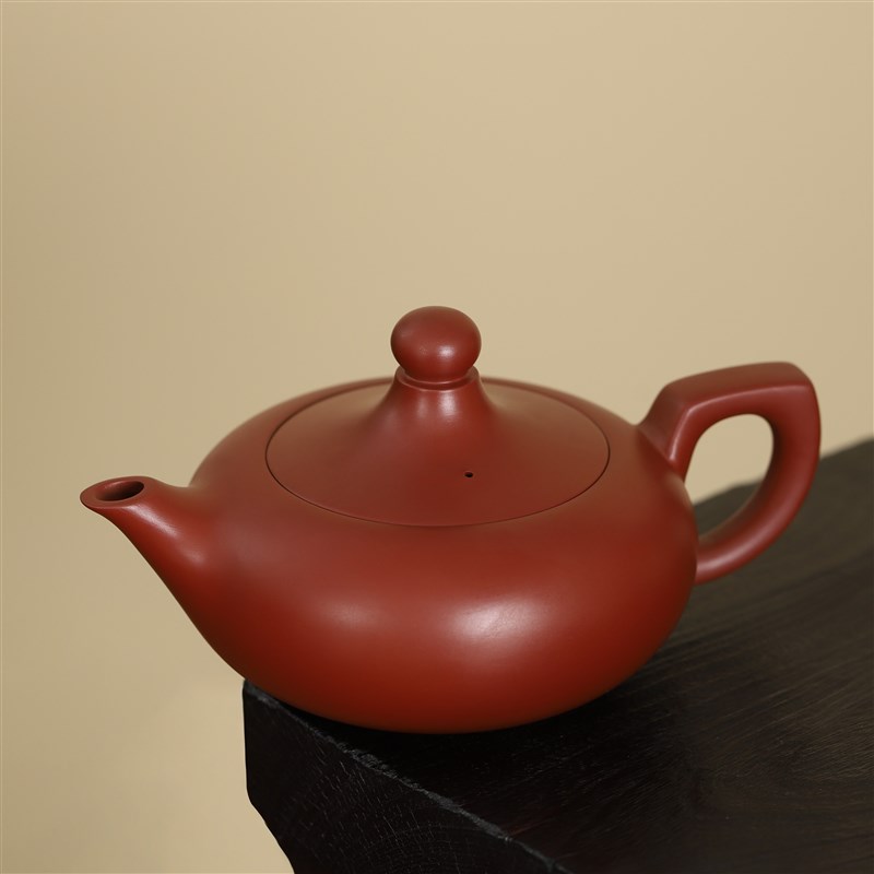 紫砂壶家用泡茶壶凤鸣壶名家原矿大红袍手工高档茶壶单壶功夫茶具