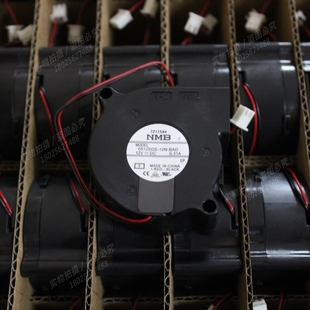12N BAD DC12V 全新原装 5025涡轮鼓风机 05125GS 0.31A 风扇 NMB