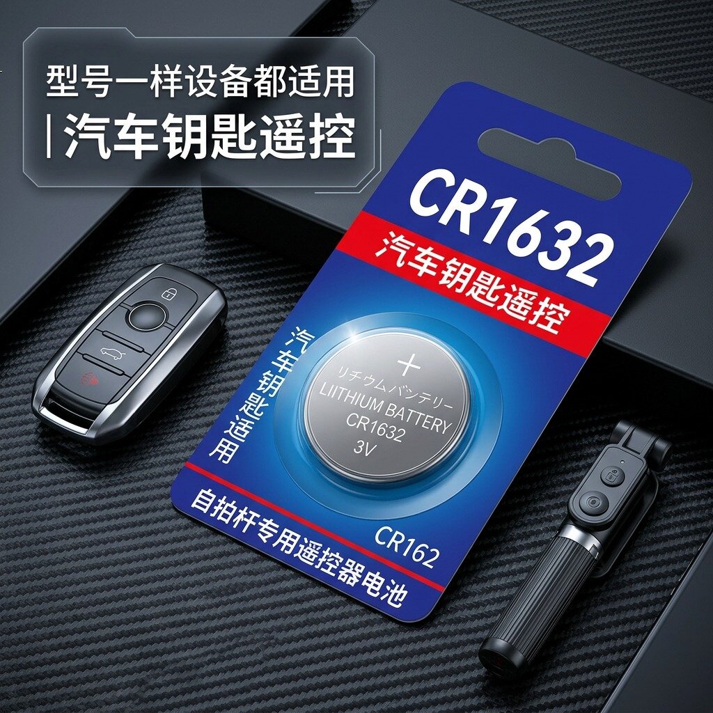 CR16323V纽扣电池车钥匙遥控器