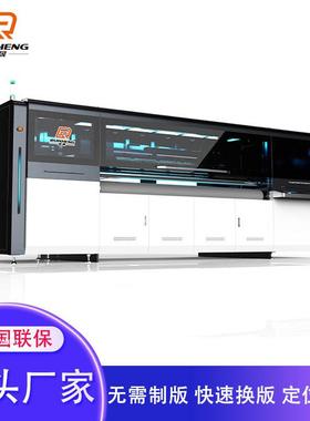 铜版纸uv彩色瓦楞数码印刷机工业级singlepass高速uv数码印刷机