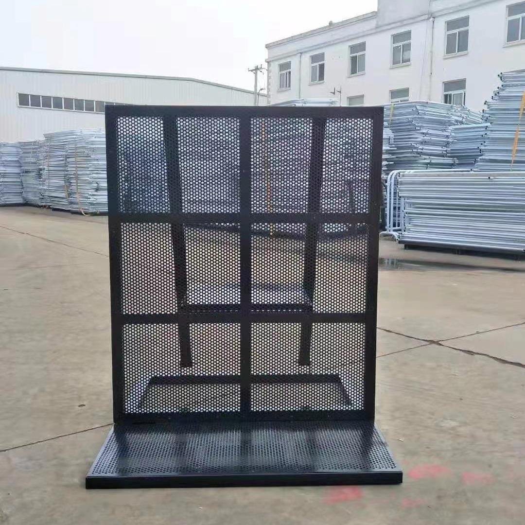 演唱会防爆铁马护栏户外演出移动折叠围挡安全隔离栏演唱会防护栏