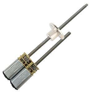 JA12 N30减速电机微型小电机低速马达M4加长螺杆金属齿轮3V6V12V