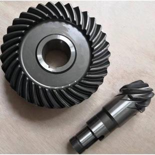 减速机盆角齿配件螺伞齿轮组出轴箱体 机械传动零件减速机大齿轮