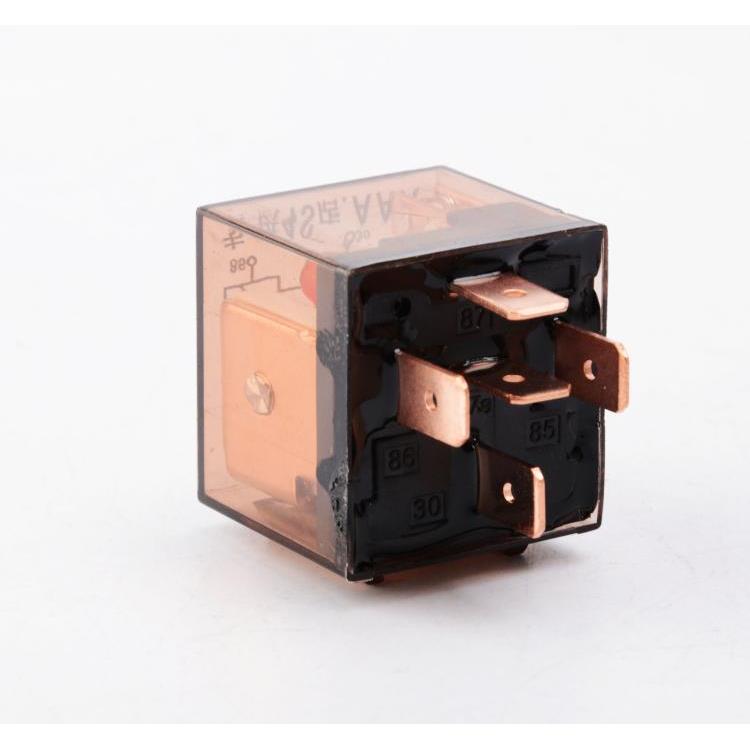 汽车继电器12V24V全铜线大功率防水空调油泵4脚100A5脚100A继电器